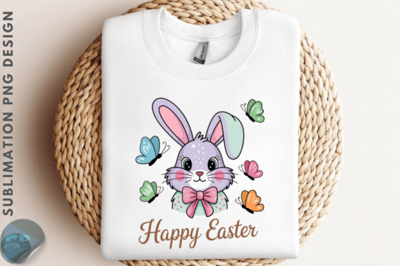 Sparkle Easter Bunny PNG Design: A Versatile Graphic for Creative Projects